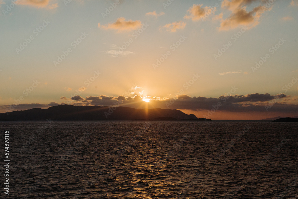 Sunrise in Greece