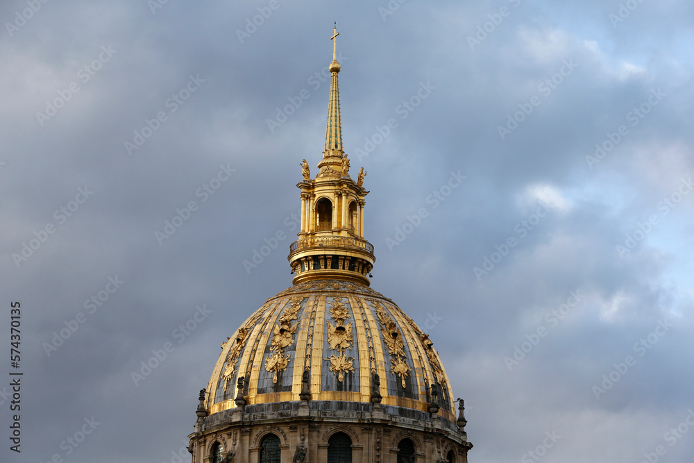 Dome of the Invalides, Paris. France. France.
