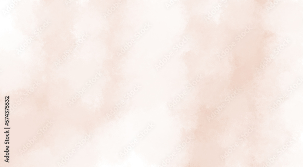 Abstract pastel beige background, in the shape of clouds
