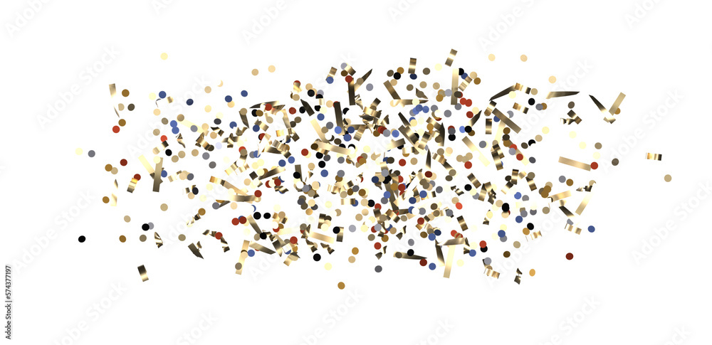 Fototapeta premium silver confetti explosion festive background