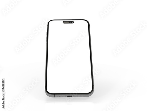 mobile smartphone device digital isolated 3d