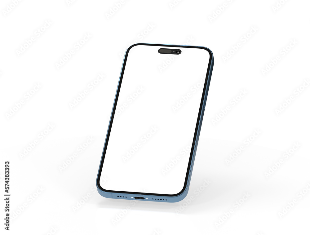 3d render illustration hand holding the white smartphone 3d render illustration hand holding the white smartphone