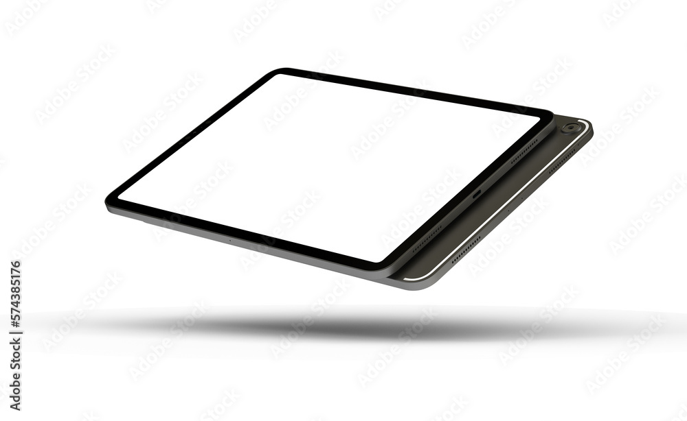 Tablet pc computer with blank screen 3d Tablet pc computer with blank screen 3d