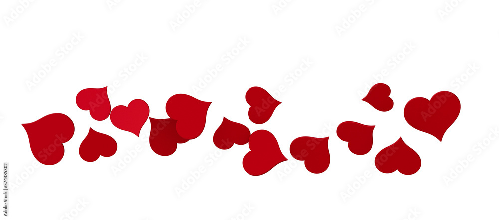 3d hearts 3d hearts