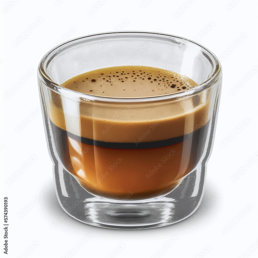 illustration of an espresso on a white background illustration of an espresso on a white background