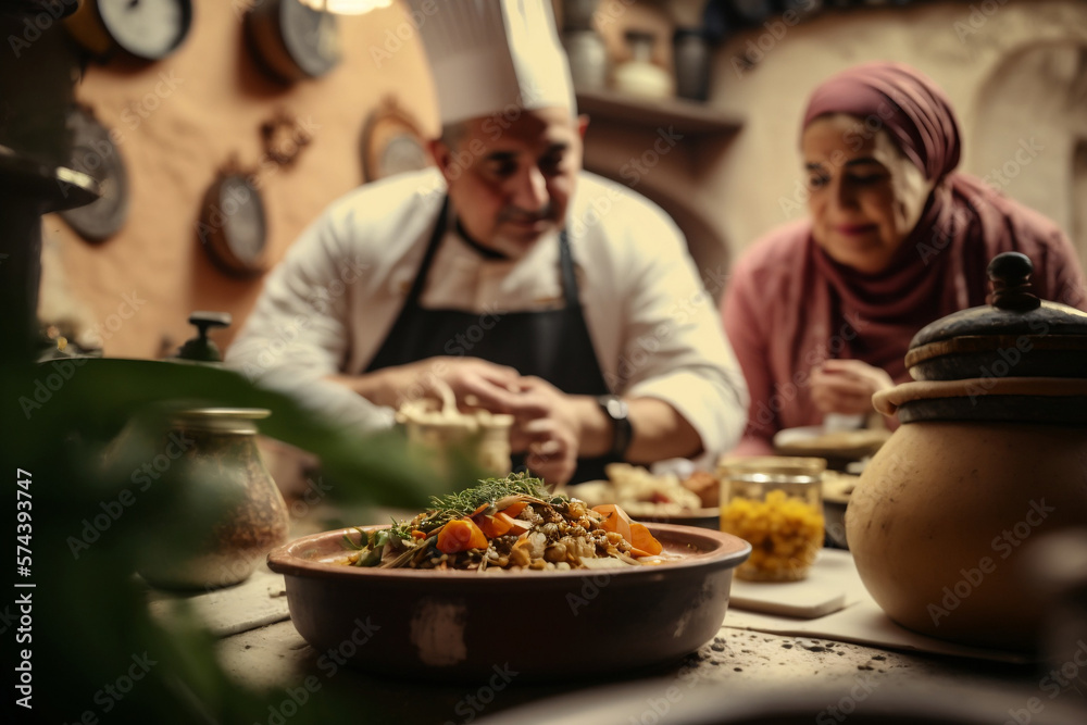 Learning Moroccan Cooking with a Local Chef AI Generative