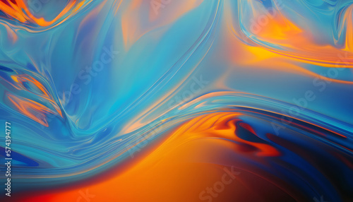 Dynamic Fluid, a Colorful and Vibrant 3D Wallpaper for a Mesmerizing Display background
