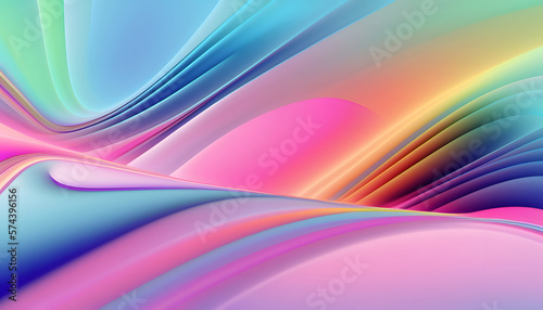 Dynamic Fluid, a Colorful and Vibrant 3D Wallpaper for a Mesmerizing Display background