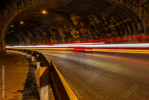 traffic in the night
 photo