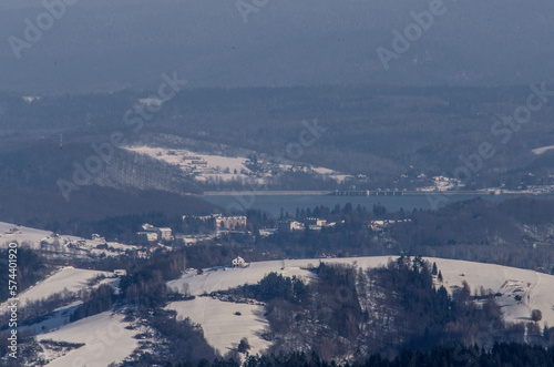 Fototapeta Naklejka Na Ścianę i Meble -  Panorama z Korbanii - Bieszczady 