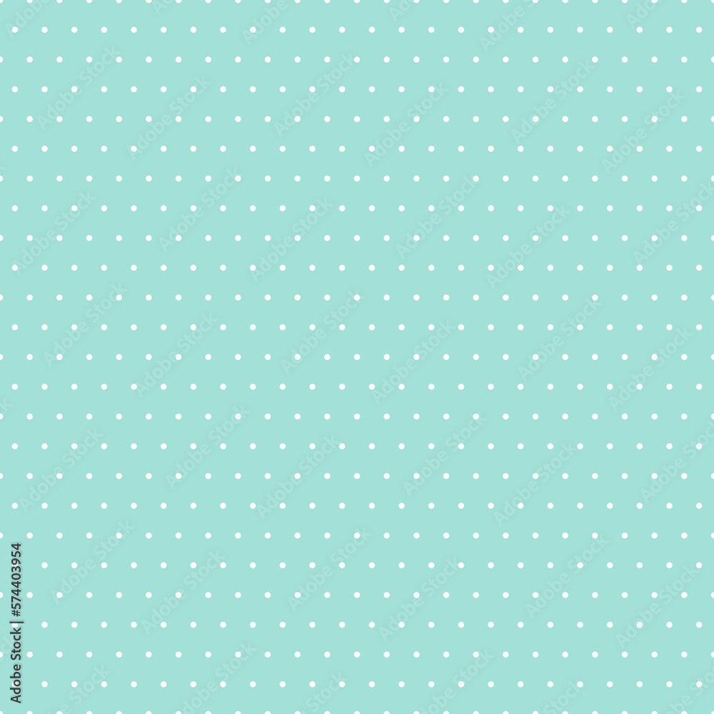 White and blue Dot seamless pattern background. Vector illustration.