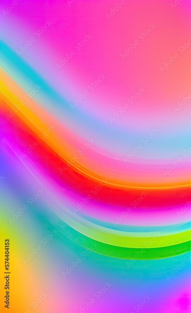 Soft and smooth colorful gradient art background.