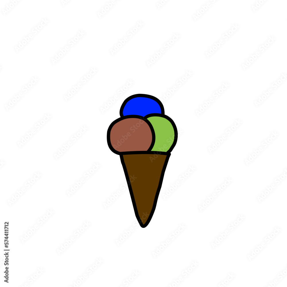 Cartoon Ice cream