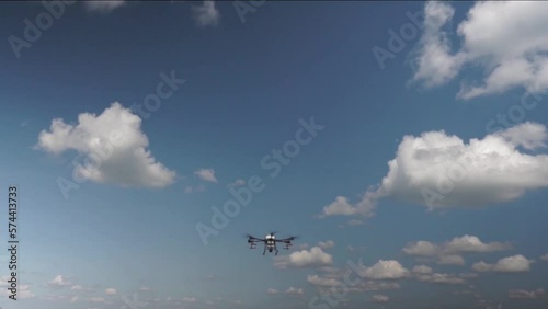 Drones in Agriculture. Farming drones in Ukraine photo