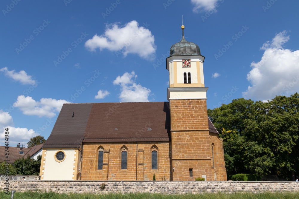 Kirche Sankt Ottilia in Kerkingen bei Bopfingen