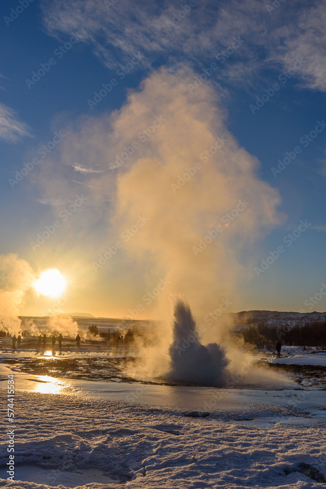 Fototapeta premium Iceland, winter