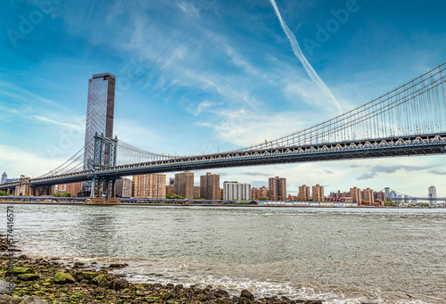 Brooklyn height Manhattan usa new York pont bridge East river rivi  re