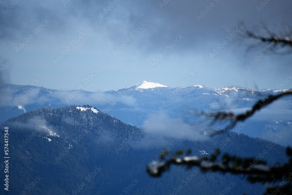Distant Snowy Peak Distant Snowy Peak