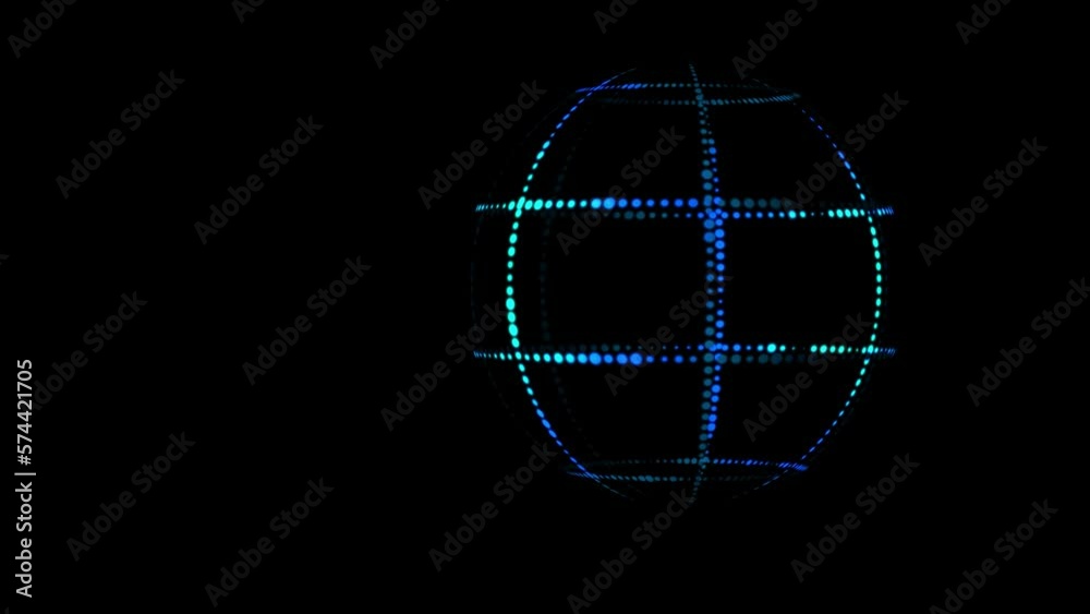  globo, mondo, sfera, rotazione,