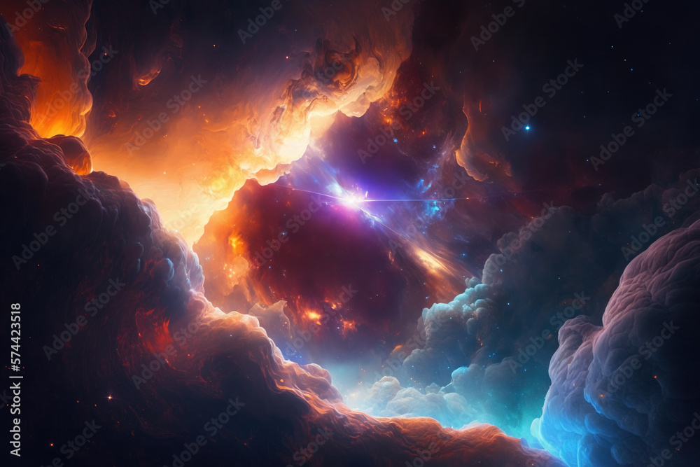 Fototapeta premium Cosmic Symphony