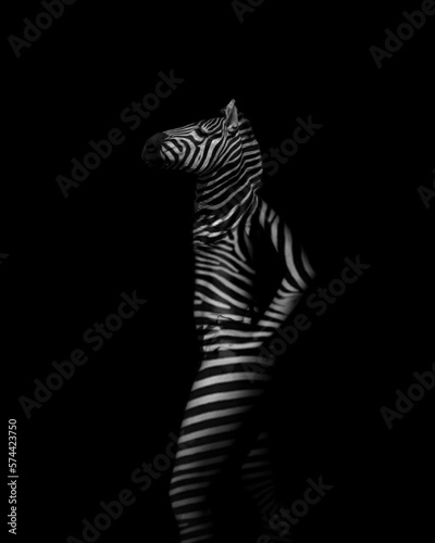 The Hybrid  When Womanly Elegance Meets Zebra Grace