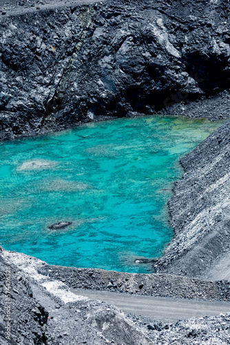 фотографія Residuo agua de minería, Skarn Payandé Tolima