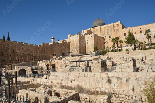 The Old City in Jerusalem.