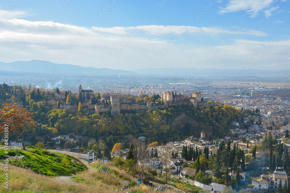 Obraz premium Granada in November.
