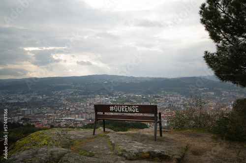 Miradoiro Botánico de Montealegre, Ourense, Galicia, España. photo