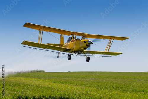 Yellow Crop Duster