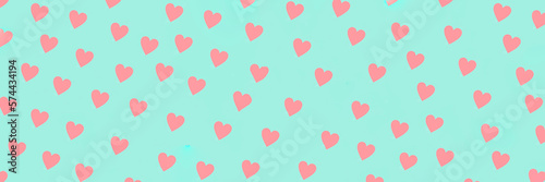 Texture with love hearts for design. seamless background pattern with hearts. Heart for Valentines Day, Composition for greeting card.