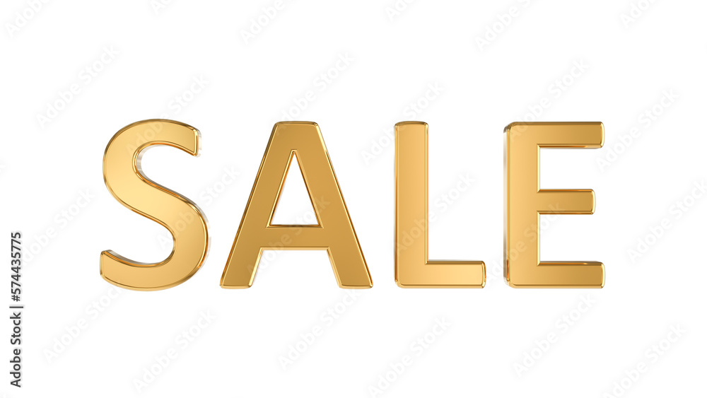 Sale bold golden letters isolated on white, golden sale text on white background - 3d illustration, 3d rendering
Sale bold golden letters isolated on white, golden sale text on white background - 3d illustration, 3d rendering