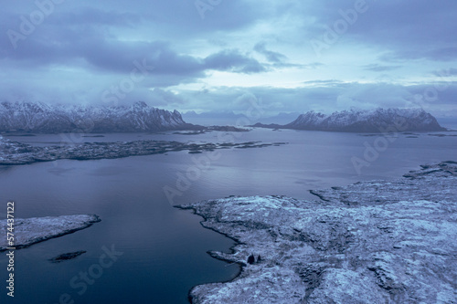 winter fjord 