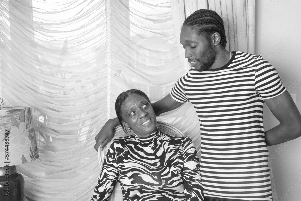 Fototapeta premium Aunt and Nephew 