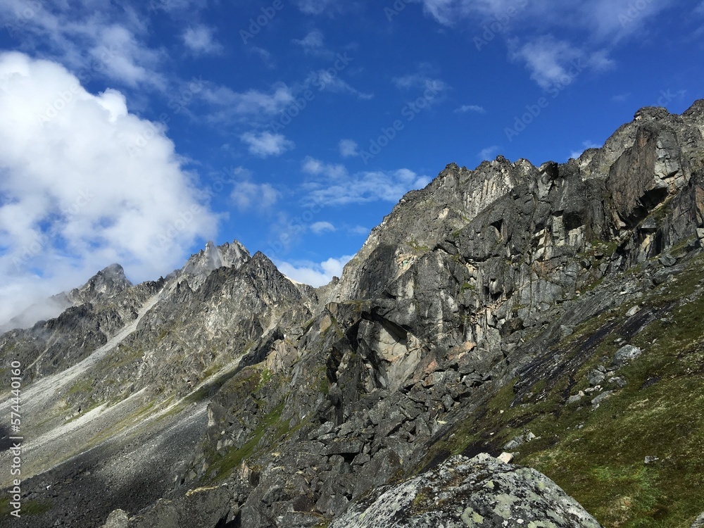 Obraz premium mountain landscape with sky