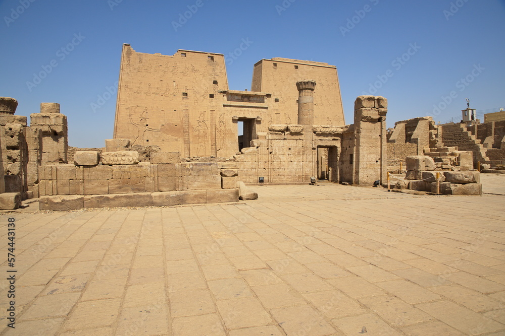 The Temple of Horus at Edfu, Egypt, Africa
