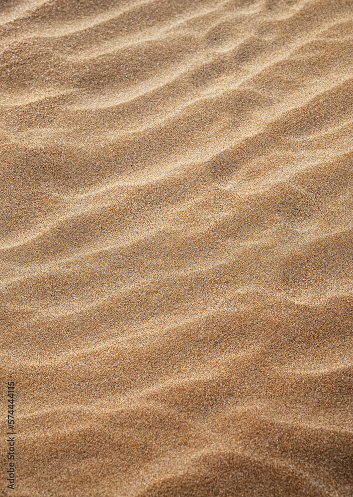 Background with beach sand wave close-up. Sand dunes on a sunny summer day. Free space for text Background with beach sand wave close-up. Sand dunes on a sunny summer day. Free space for text