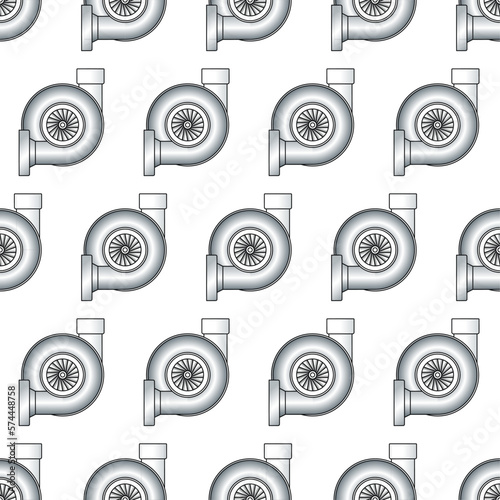 Centrifugal compressor pattern