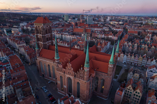 St. Mary's Basilica in Gdańsk.