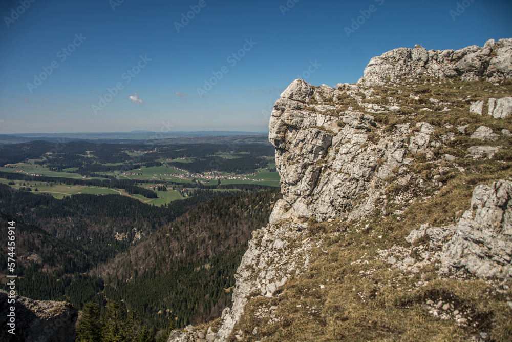 AU Sommet du CHasseron ( Canton de Vaud )