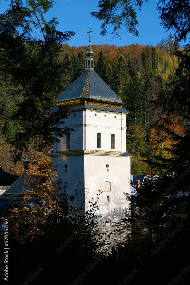 Manyava Skete of Exaltation of Holy Cross in Carpathian mountains, Ukraine Manyava Skete of Exaltation of Holy Cross in Carpathian mountains, Ukraine