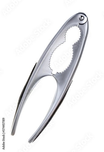 adjustable wrench isolated on white background photo