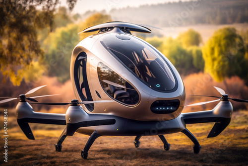 autonomous aerial vehicle, generative ai © VicenSanh