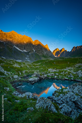 lake in the mountains