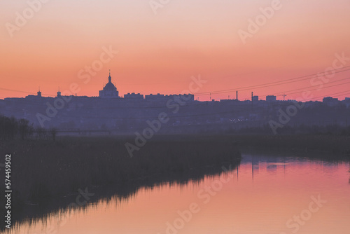 Fototapeta Naklejka Na Ścianę i Meble -  sunset on the azov