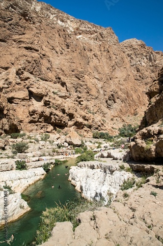 Wadi Shaab, nature of Oman photo