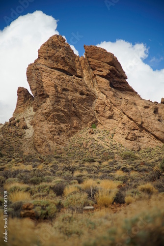 volcanic landscape on tenerife 