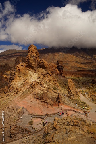 volcanic landscape on tenerife 