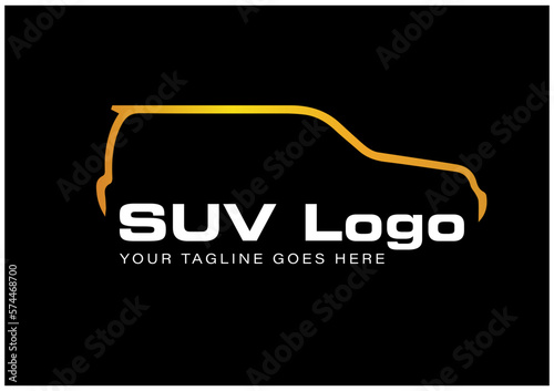 SUV (Sport Utility Vehicle) Logo concept