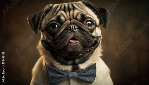 happy mobs, loyal look, with suit fly